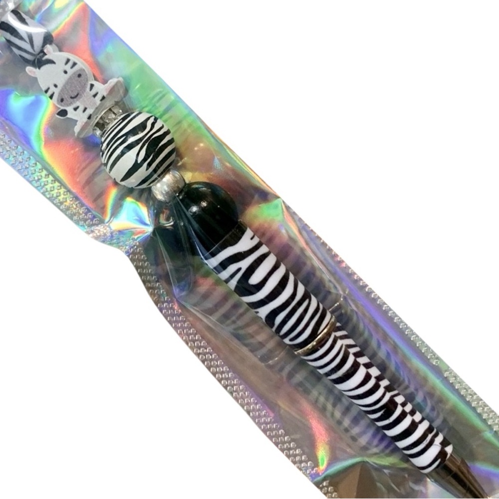 Zebra Patterned Pen - Picture 5 of 5